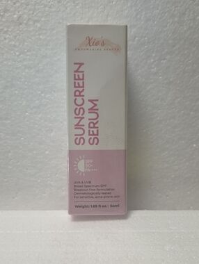 Pink Sunscreen Serum SPF 50+ PA+++ - Lightweight Daily Sun Protection